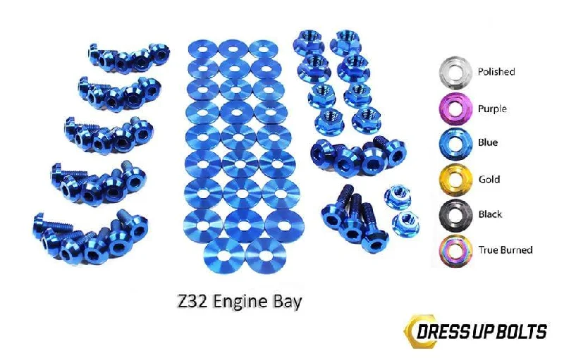 Nissan 300ZX (1990-1999) Titanium Dress Up Bolts Engine Bay Kit