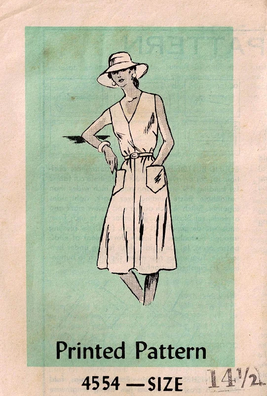 Mail Order 4554 Womens EASY Half Size Tent Dress 1970s Vintage Sewing Pattern Bust 37 inches UNCUT Factory Folded Mail Order 4554 Womens EASY Half Size Tent Dress 1970s Vintage Sewing Pattern Bust 37 inches UNCUT Factory Folded