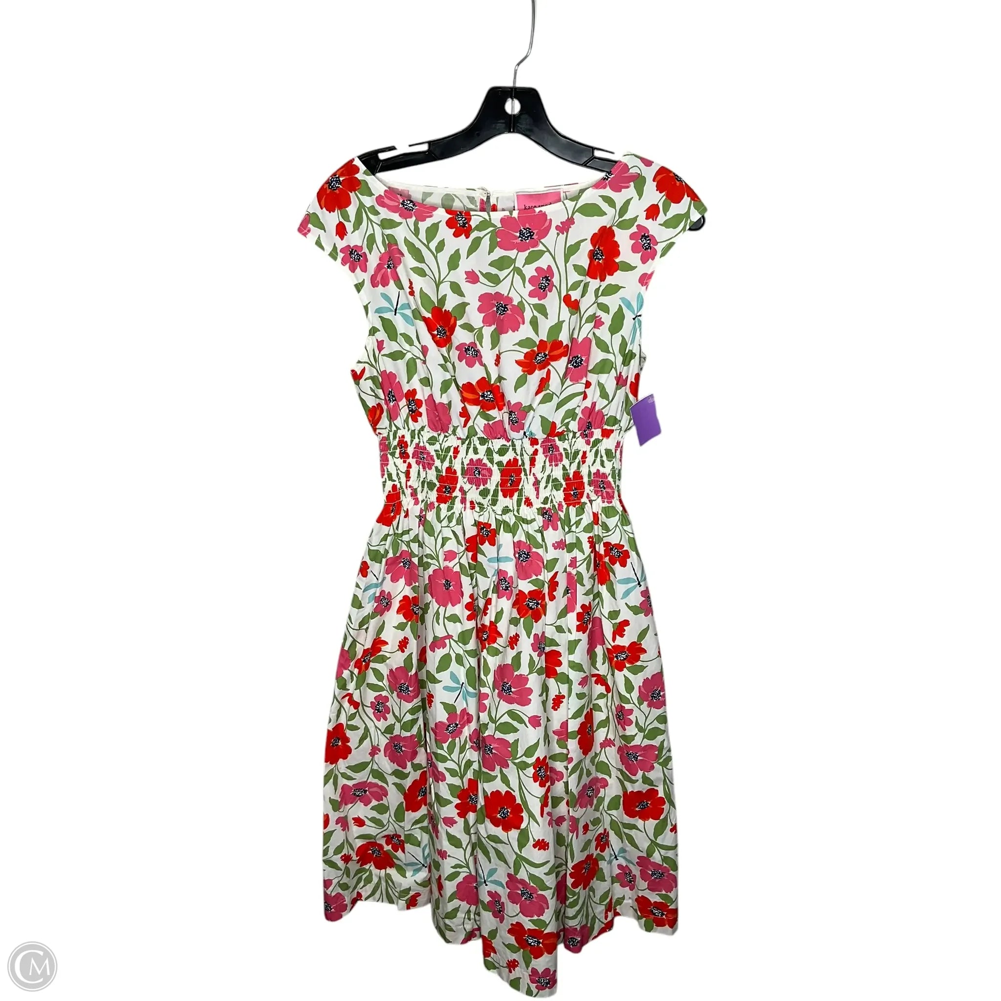 Dress Designer By Kate Spade In Floral Print, Size: 10