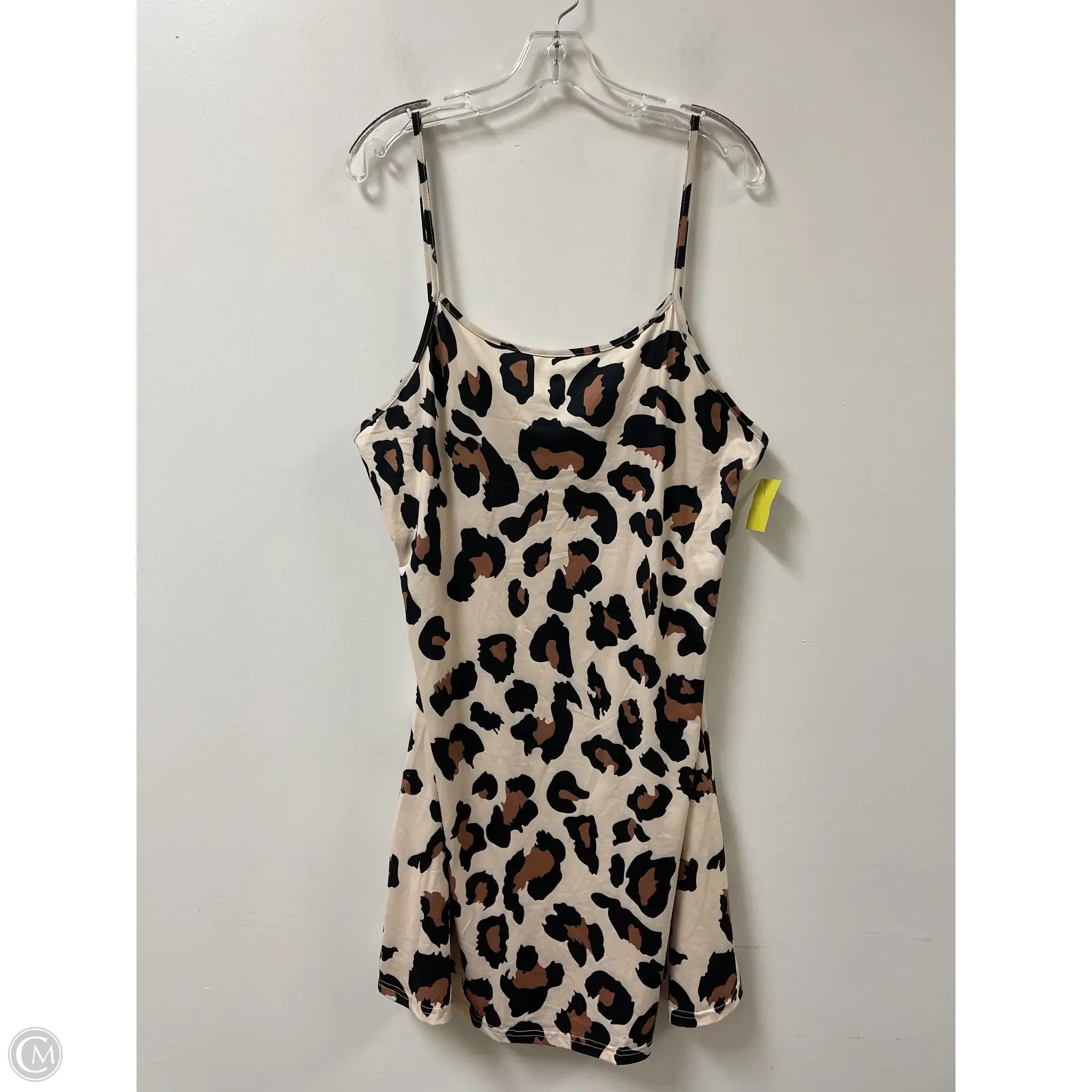 Dress Casual Short By Shein In Animal Print, Size: 1x