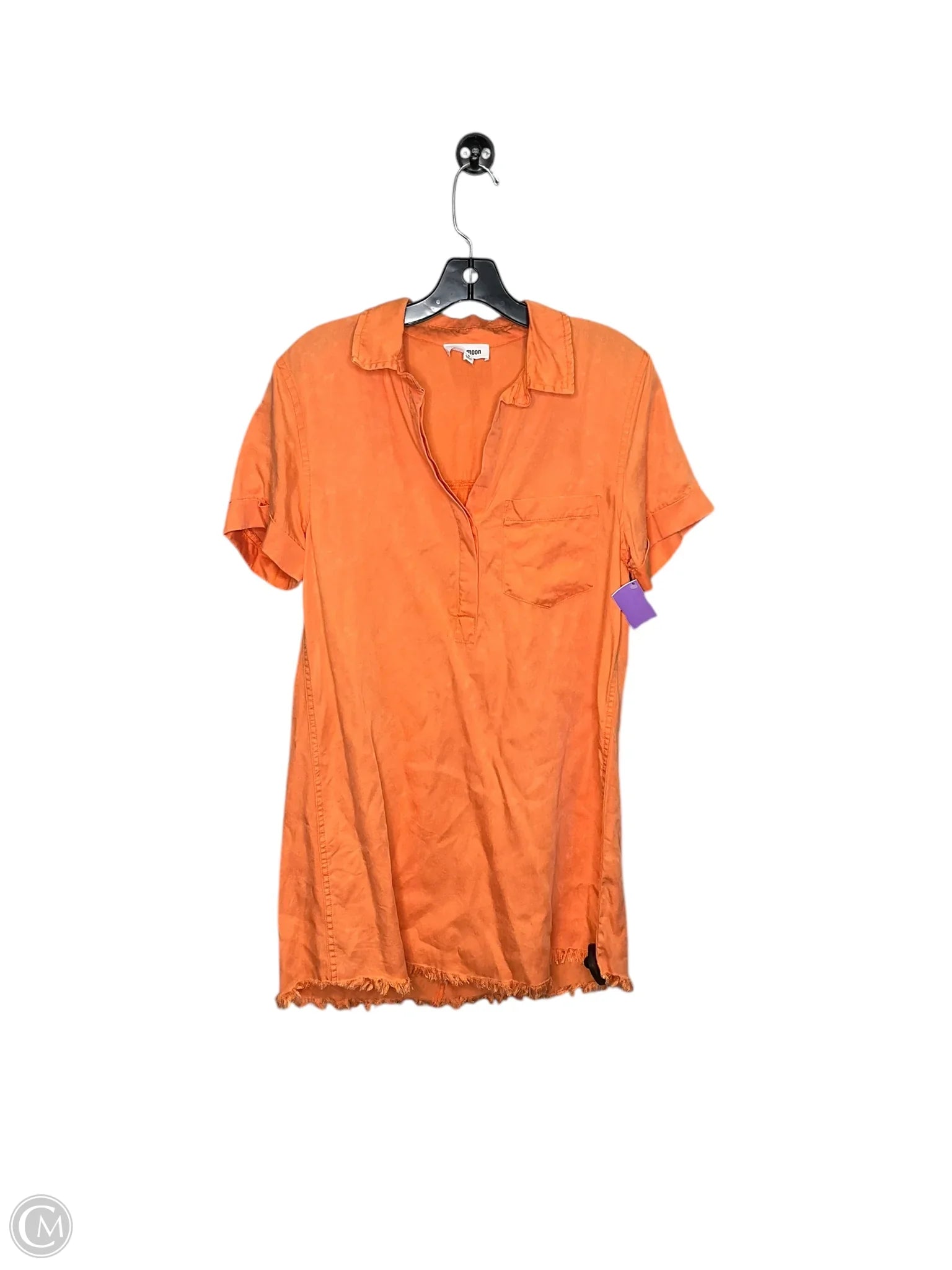 Dress Casual Short By Clothes Mentor In Orange, Size: S