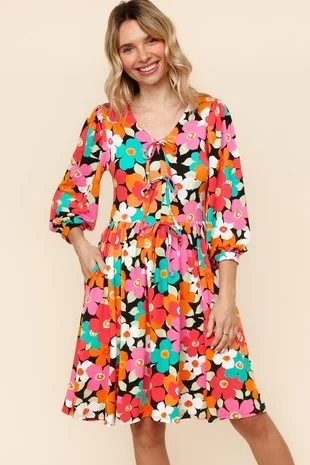 Majestic Floral Dress