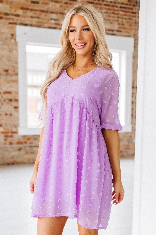 Aylani Swiss Dot Dress