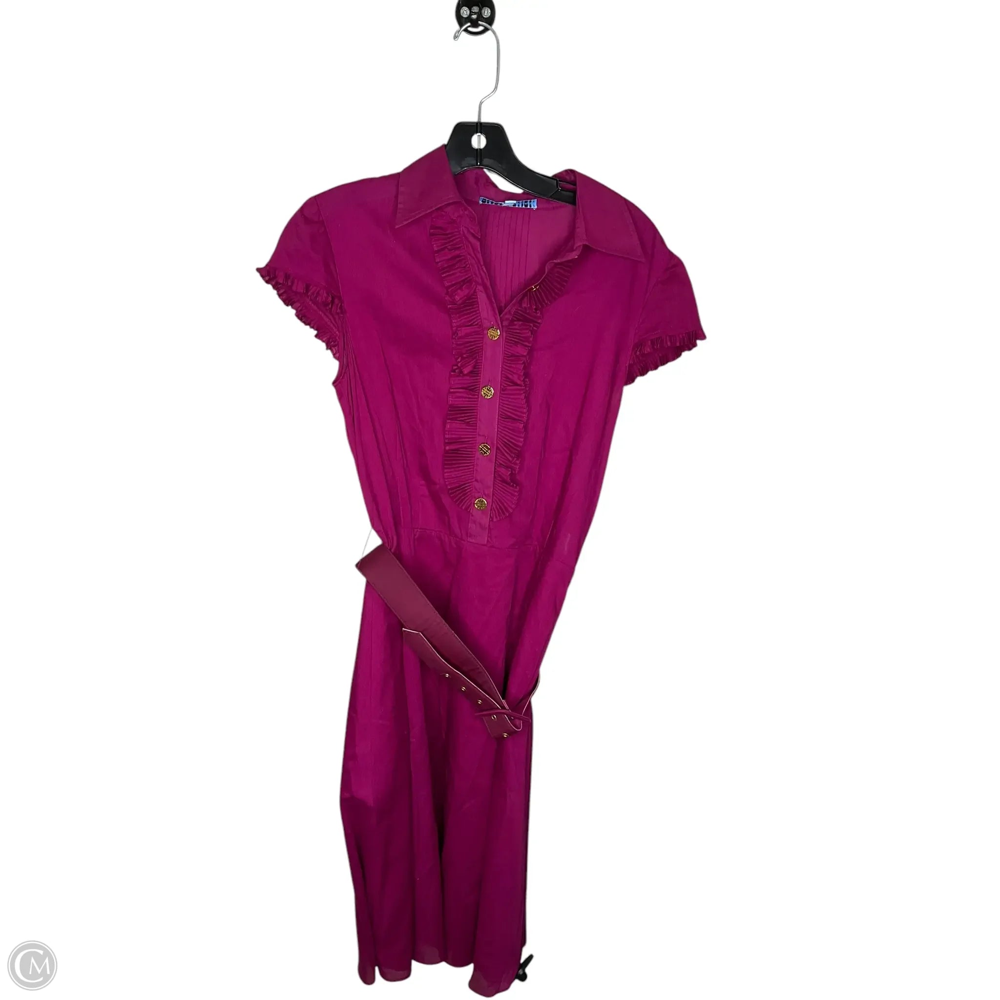 Dress Casual Midi By Antonio Melani In Purple, Size: 6
