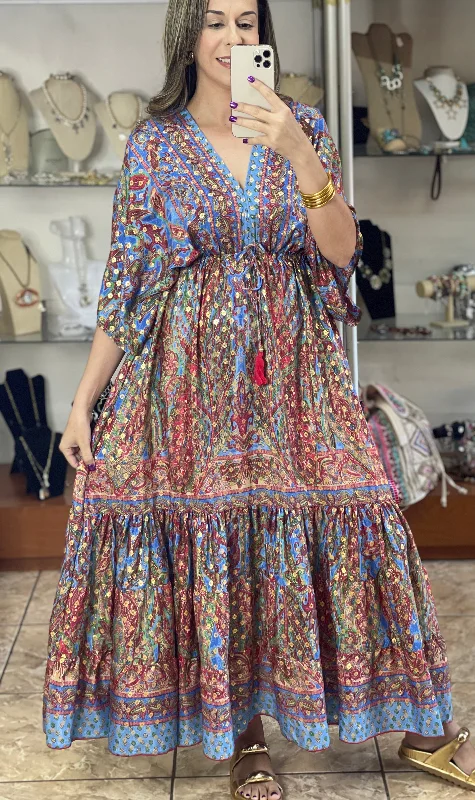 OS Maxi Bohemian Dress