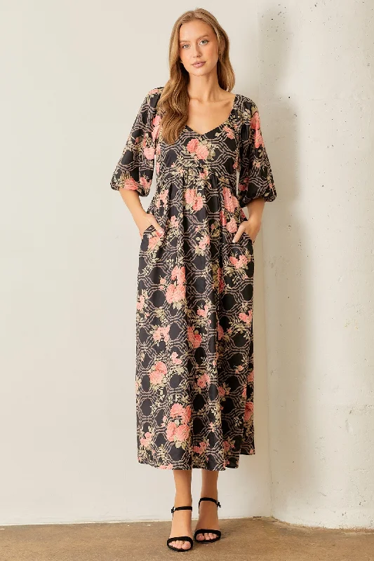 The Floral Dress **Final Sale**