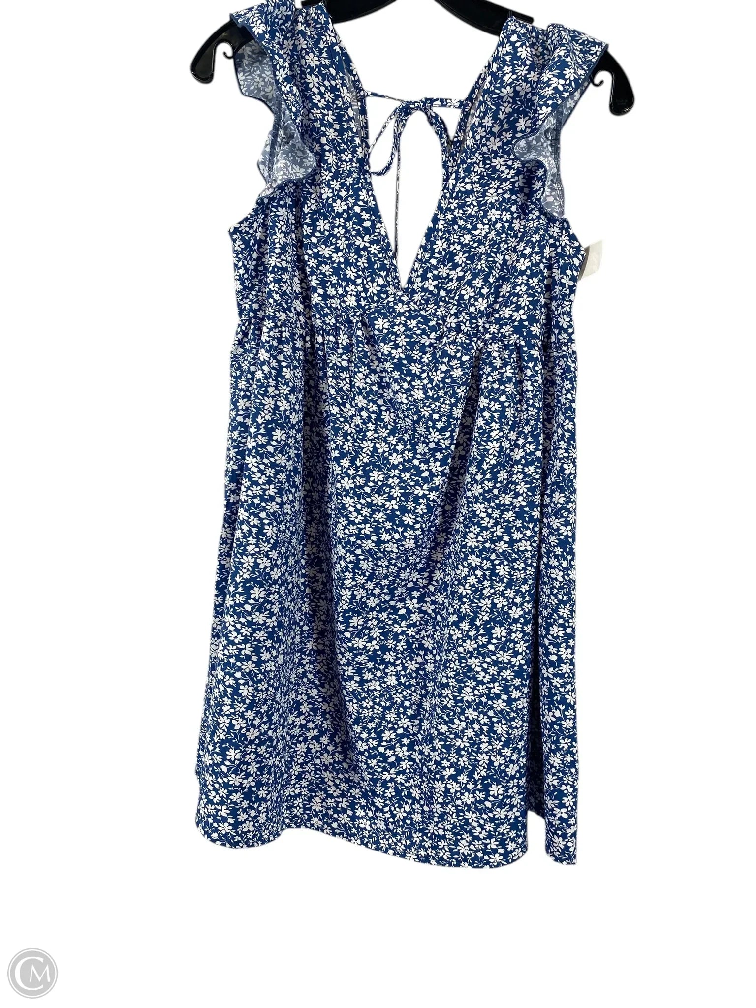 Dress Casual Short By Shein In Floral Print, Size: S