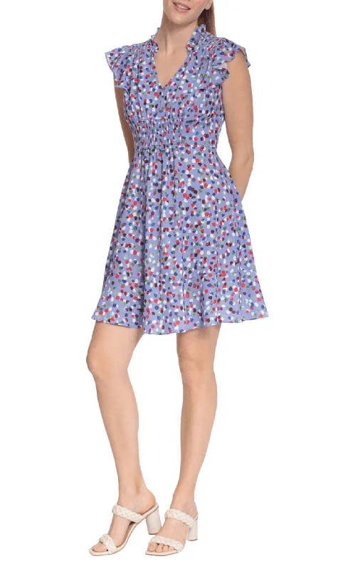 London Times T6305M - Printed Dress