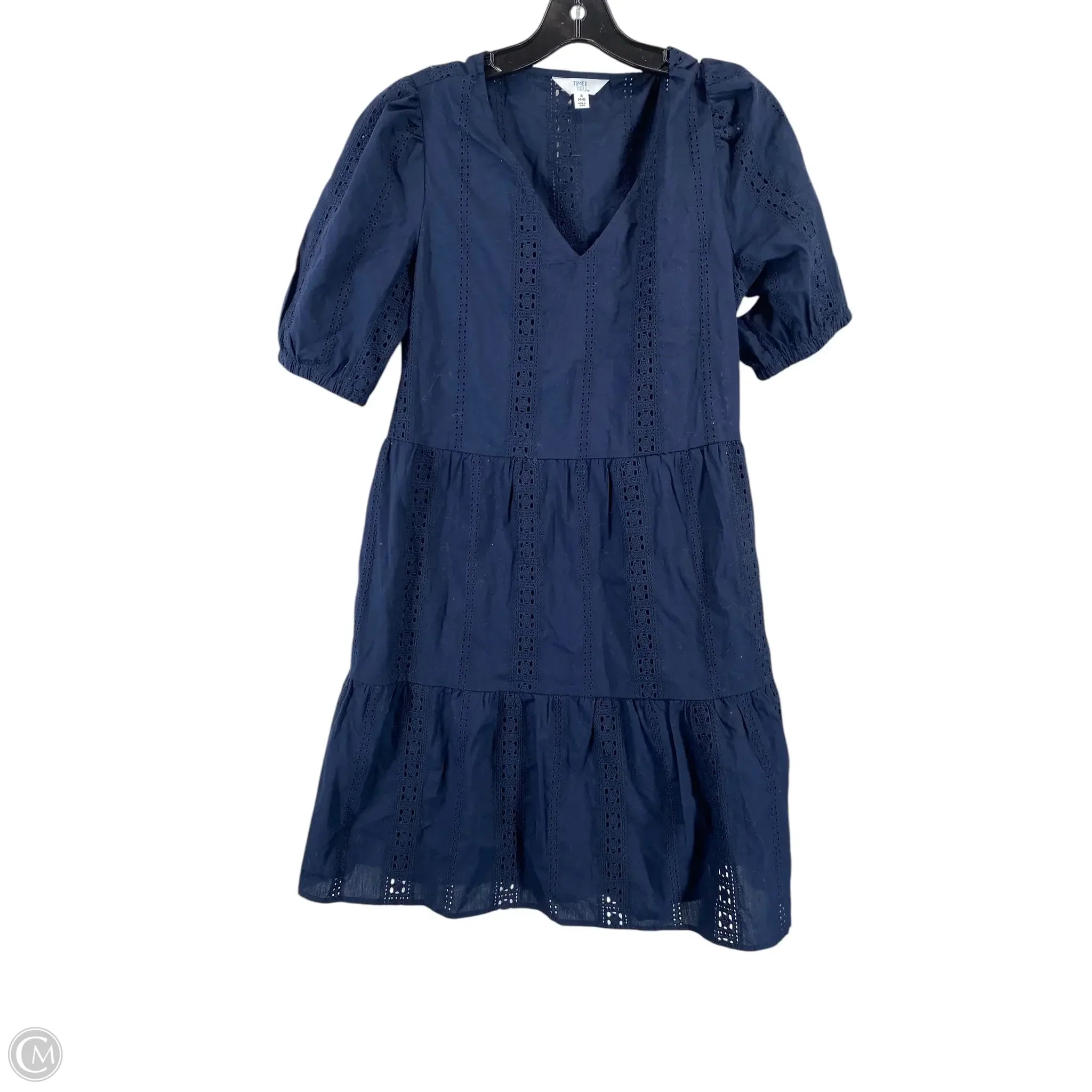 Dress Casual Short By Time And Tru In Black, Size: S