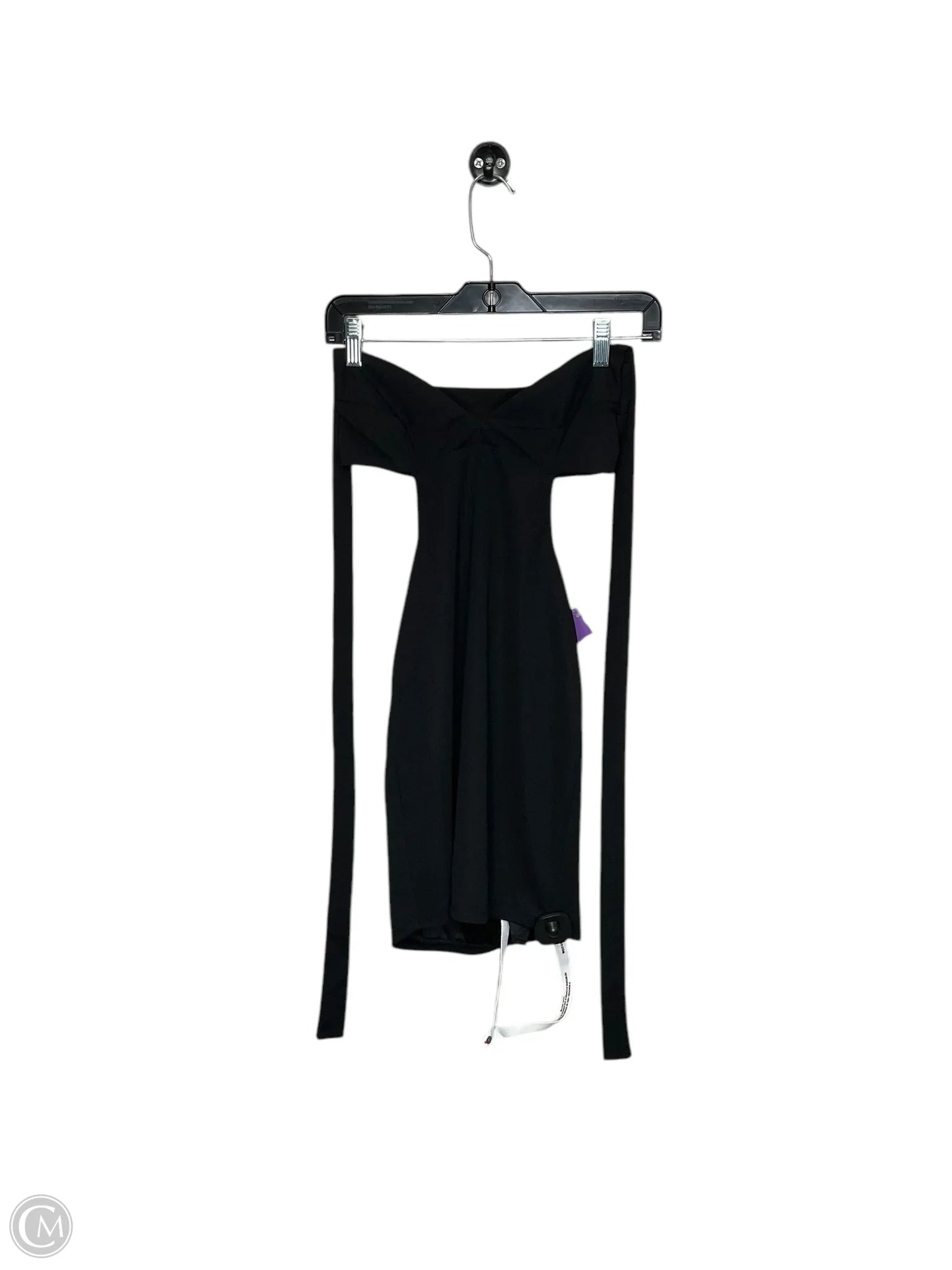 Dress Casual Midi By Clothes Mentor In Black, Size: S