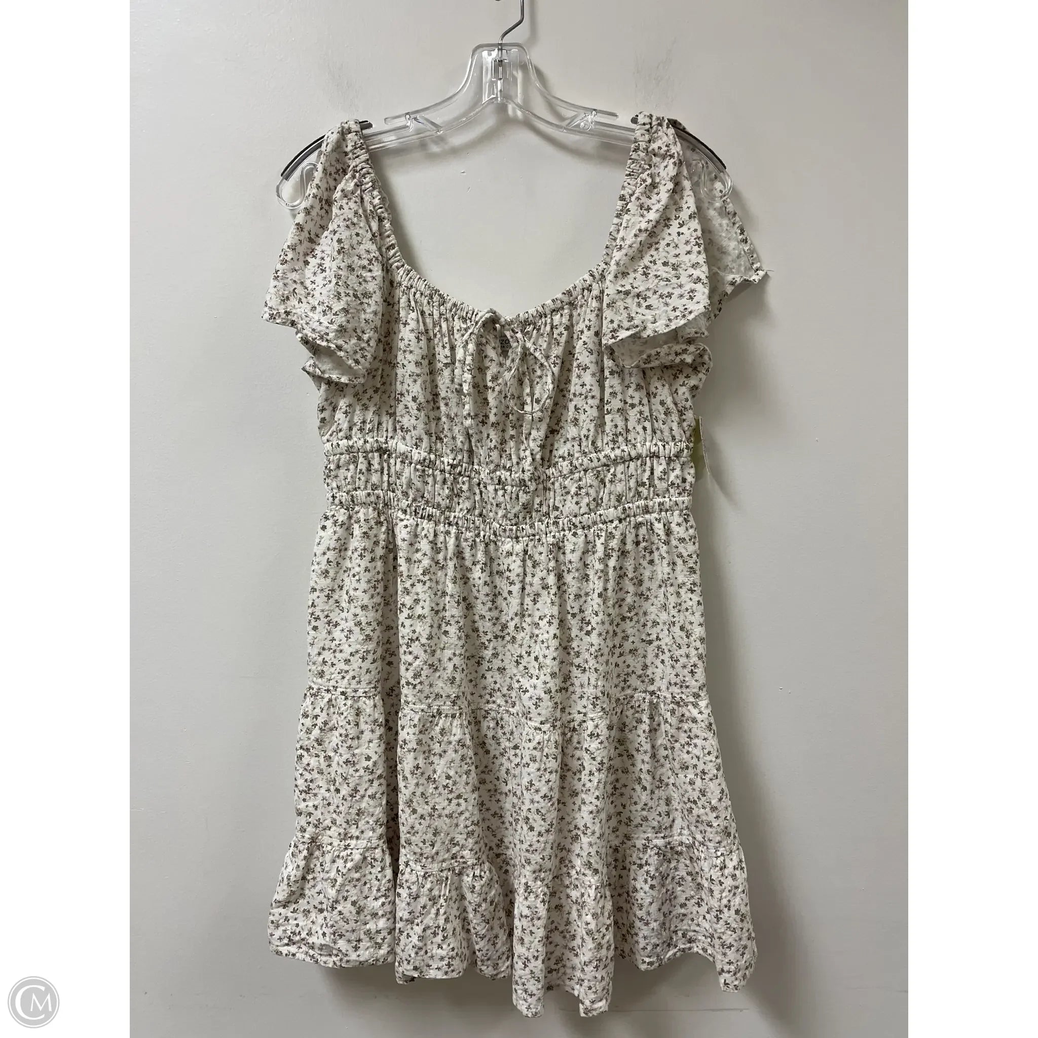 Dress Casual Short By Arizona In Floral Print, Size: L