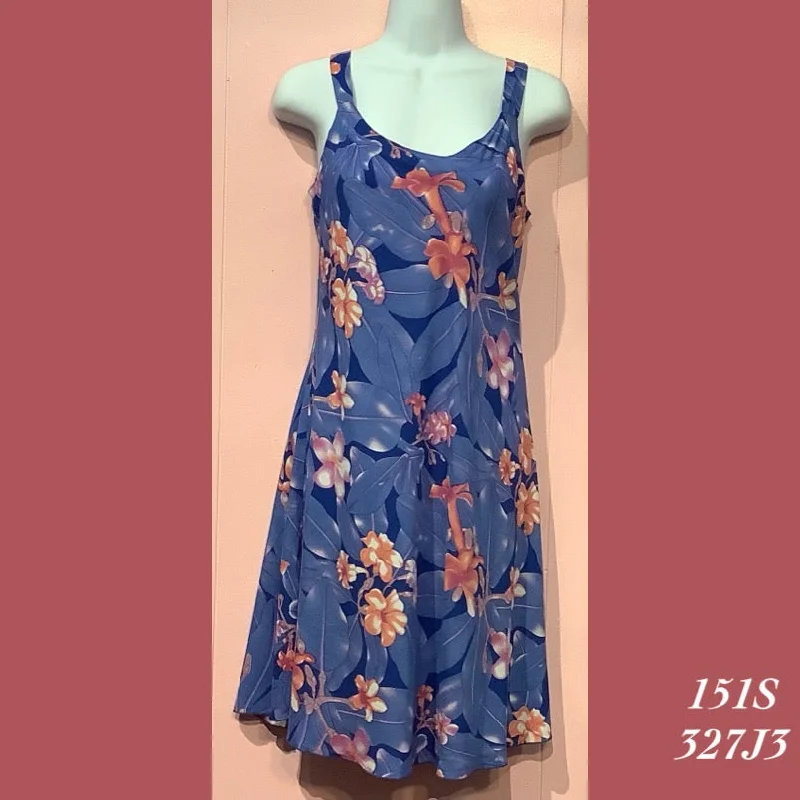 151S - 327J3 , Bias cut strap dress