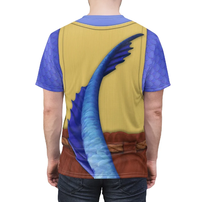 Alberto Scorfano Shirt, Luca Pixar Costume Comfortable Short Sleeve Tee