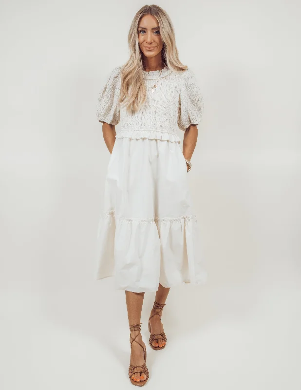 Amani Midi Dress Comfortable Deep V Midi Dress