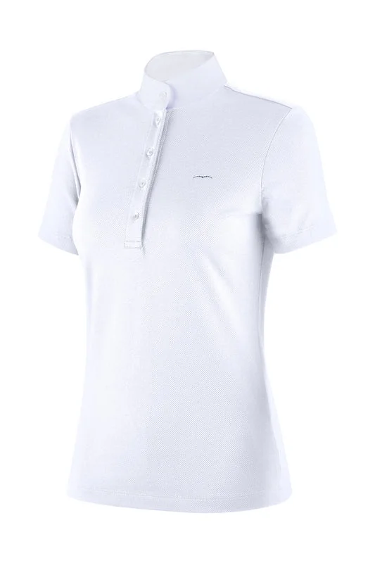 Animo Basilea S/S Competition Shirt Trendy Button-Front Short Sleeve