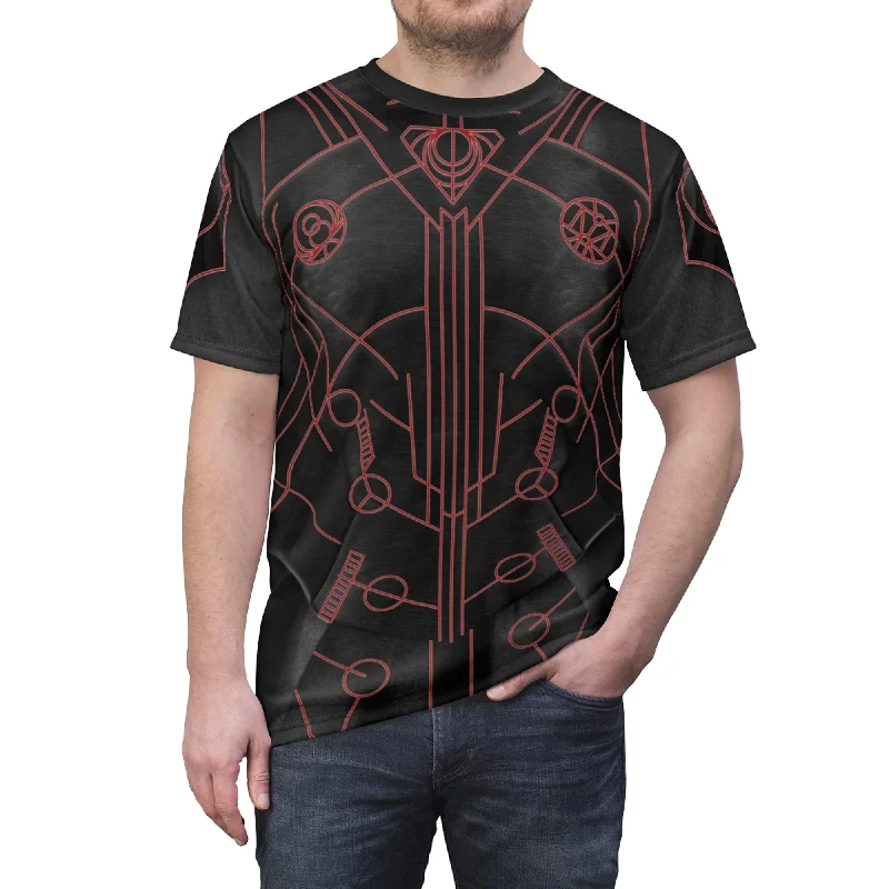 Druig Shirt, Eternals Costume Modern Casual Short Sleeve