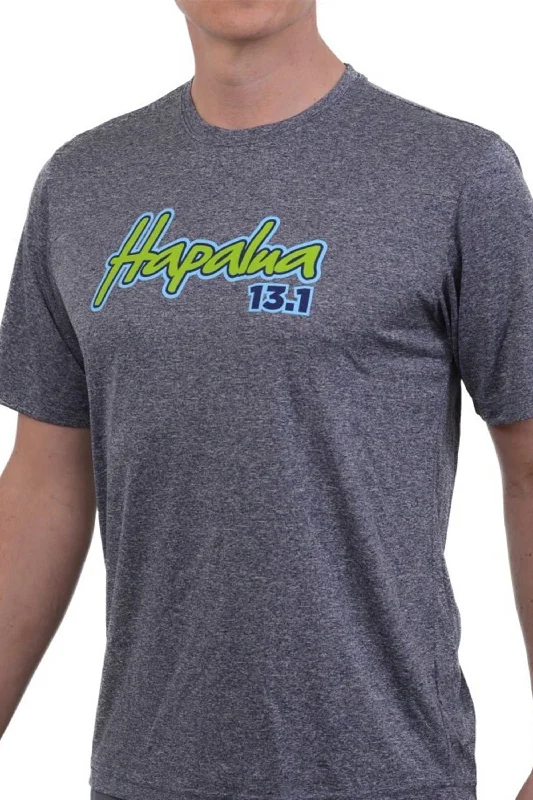 Hapalua 13.1 tech shirt Modern Casual Short Sleeve