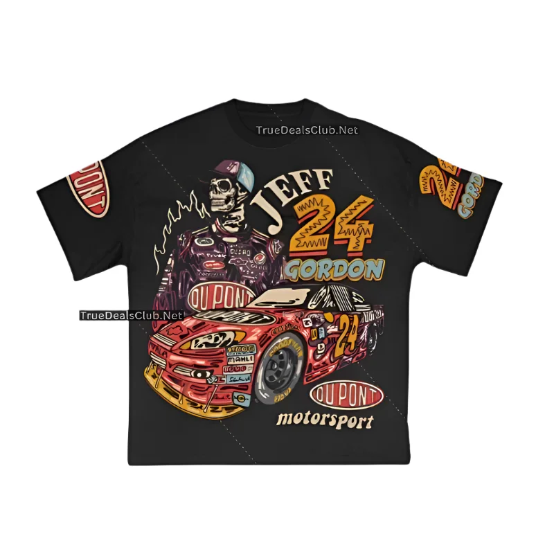 Jeff Gordon Shirt - Nascar Driver 24 Fashionable Plaid Short Sleeve