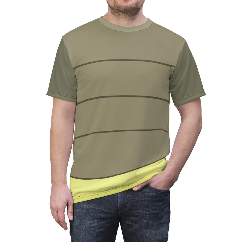 Ray the Firefly Shirt, The Princess and the Frog Costume Chic Silk Short Sleeve Shirt