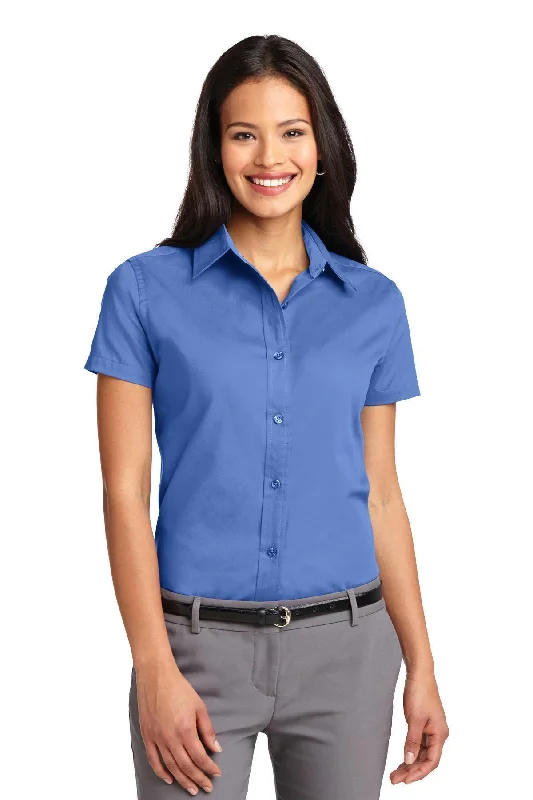 Port Authority Ladies Short Sleeve Easy Care  Shirt.  L508 Stylish Short Sleeve Top