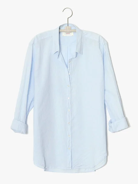 Shirt X08511 Beau Beau Shirt Skylight Relaxed Cotton Short Blouse