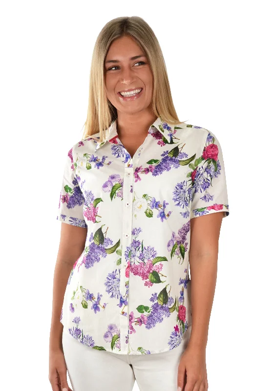 Thomas Cook Ladies Taleyah Short Sleeve Shirt - T1S2113040 Trendy Tie-Front Short Shirt