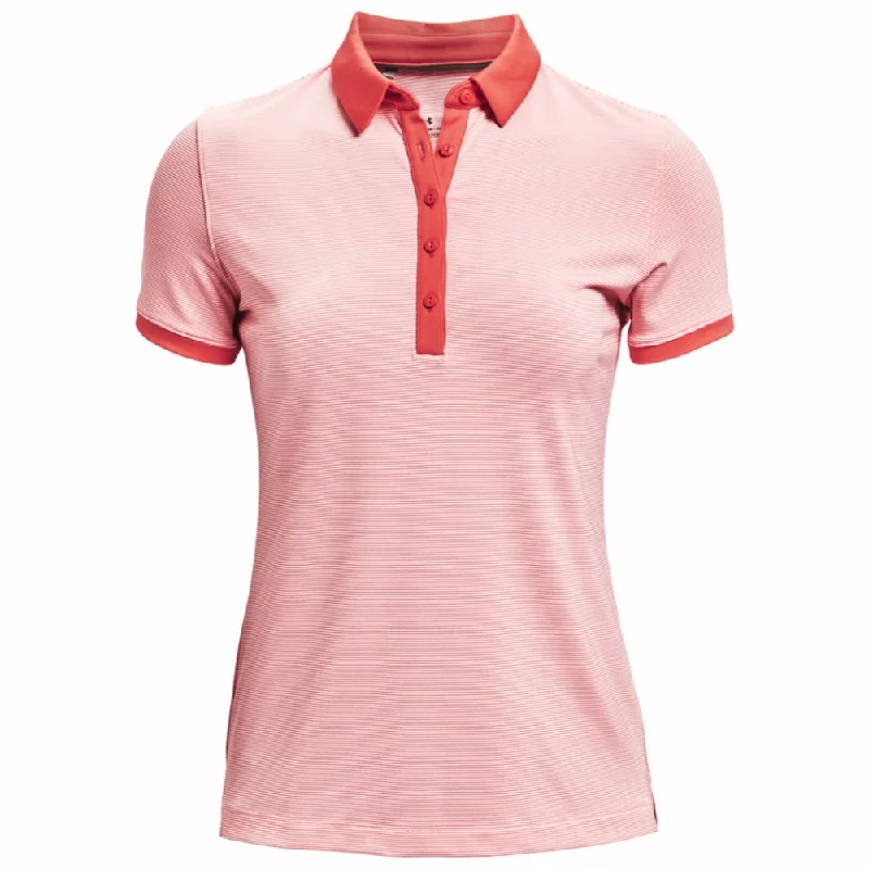 Under Armour Ladies Zinger Novelty Golf Shirt 1361913 Elegant Off-Shoulder Short Shirt