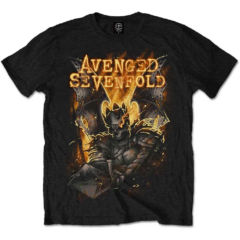 Avenged Sevenfold | Official Band T-Shirt | Atone Terry Blend Velvet Blend Canvas Blend Avenged Sevenfold | Official Band T-Shirt | Atone Terry Blend Velvet Blend Canvas Blend