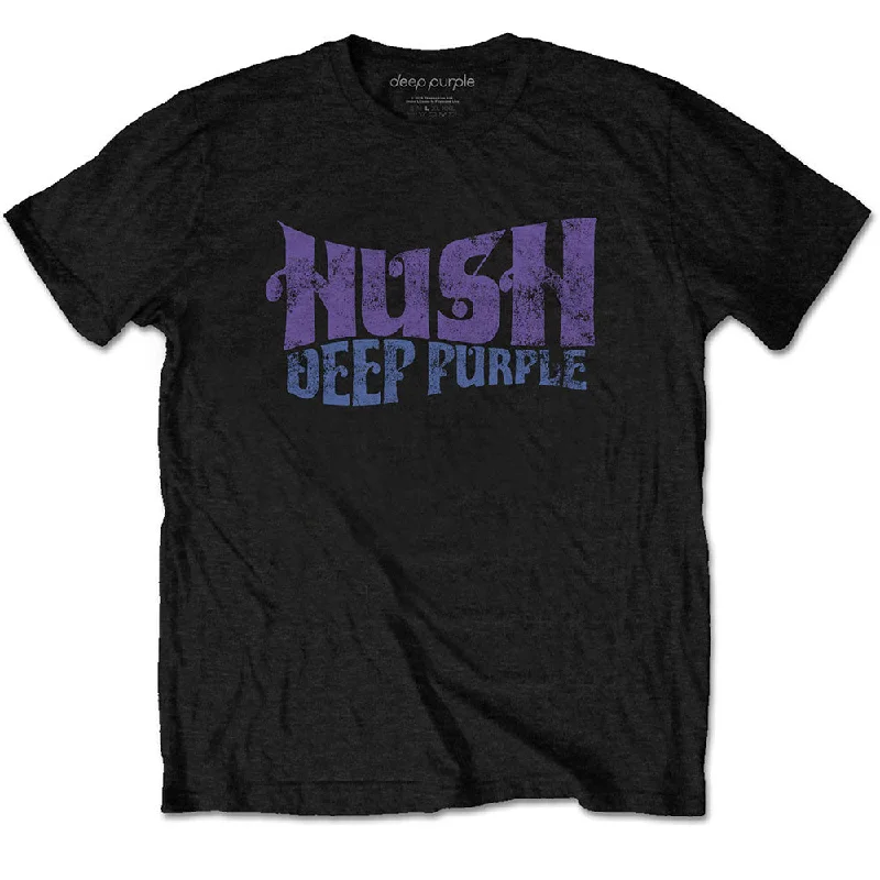 Deep Purple | Official Band T-Shirt | Hush Sequined Glittery Shiny