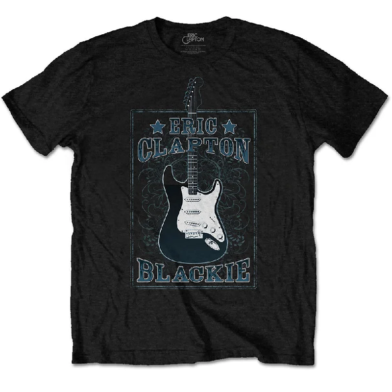 Eric Clapton | Official Band T-Shirt | Blackie Zippered Buttoned Snapped