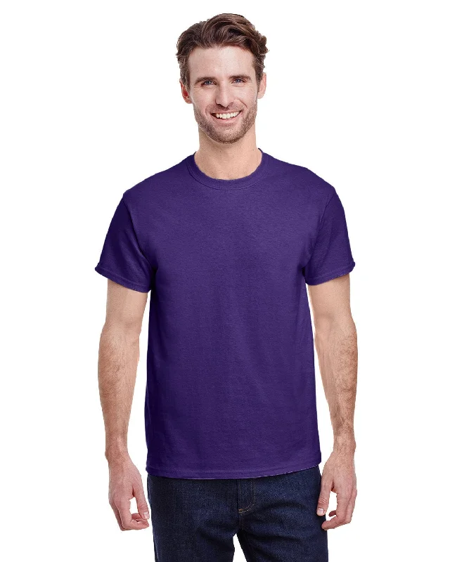 Gildan Heavy Cotton T-Shirt | Lilac Layered Multi-layer Single Layer