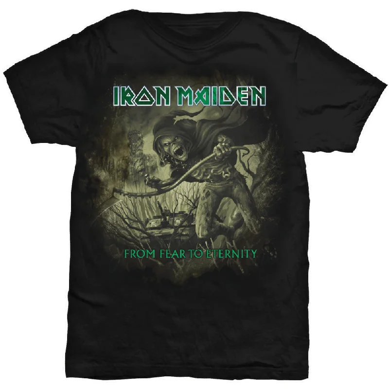 Iron Maiden | Official Band T-Shirt | From Fear To Eternity Distressed Anti-Pilling Machine Wash Handmade