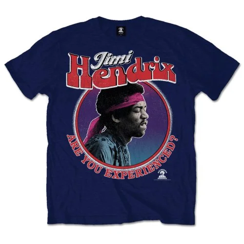 Jimi Hendrix | Official Band T-Shirt | Are You Experienced? Iron Safe Non-Iron Wrinkle Free