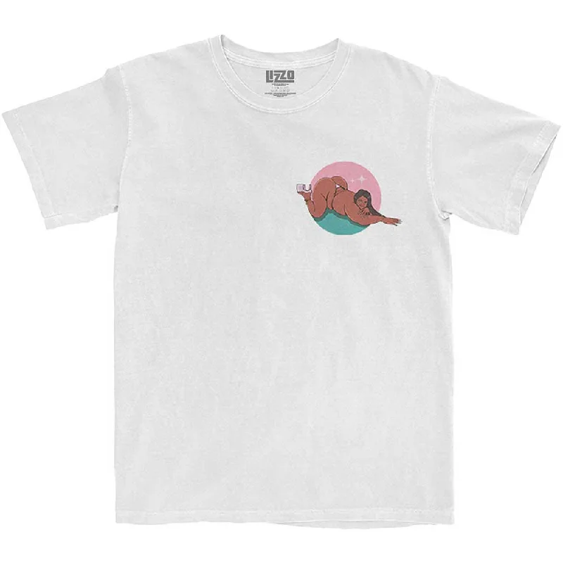 Lizzo | Official Band T-shirt | Arch (Back Print) Polka Dot Checkered Tartan