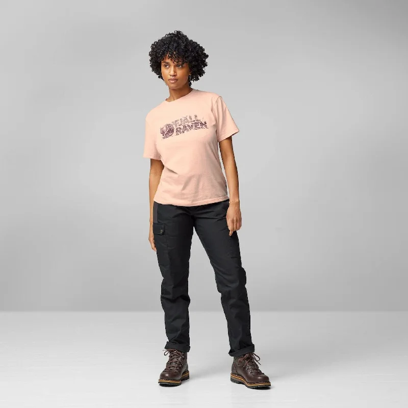 Lush Logo T-Shirt SS W Spandex Blend Rayon Blend Denim Blend