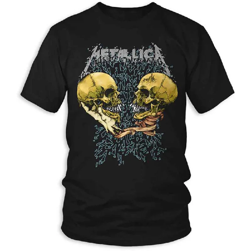 Metallica | Official Band T-Shirt | Sad But True (Back Print) Collared T-Shirt Boat Neck A-Line Metallica | Official Band T-Shirt | Sad But True (Back Print) Collared T-Shirt Boat Neck A-Line