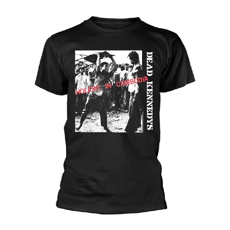 Dead Kennedys Unisex T-shirt: Holiday In Cambodia Anti-Shrink Durable Soft