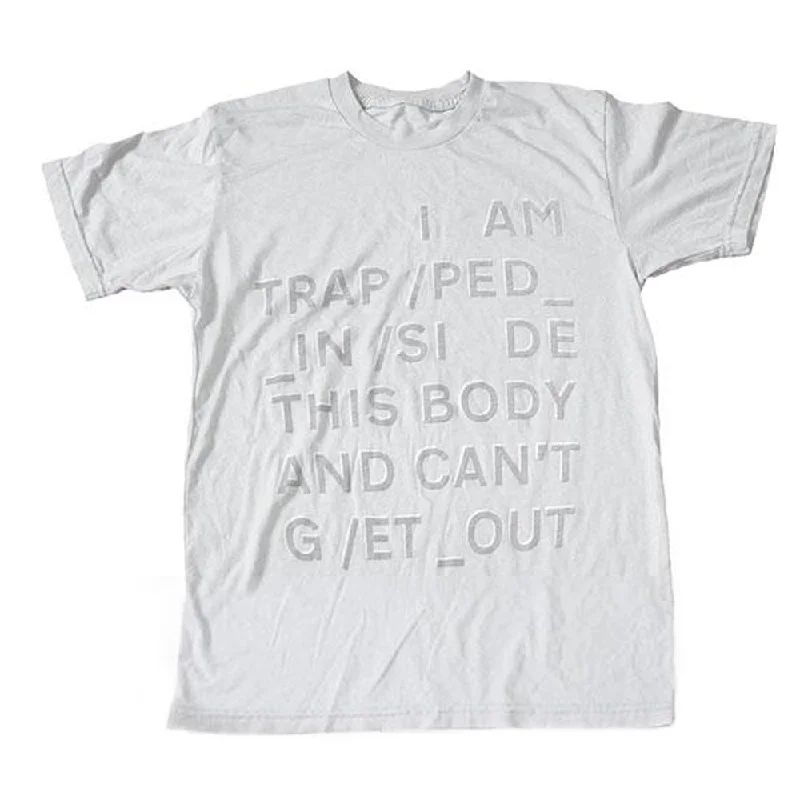 Radiohead | Official Band T-Shirt | Trapped (Back Print) Lace Blend Ribbed Blend Corduroy Blend Radiohead | Official Band T-Shirt | Trapped (Back Print) Lace Blend Ribbed Blend Corduroy Blend