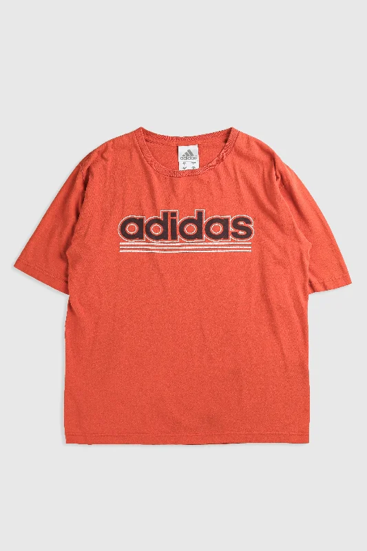 Vintage Adidas Tee - M Mesh Blend Leather Blend Suede Blend