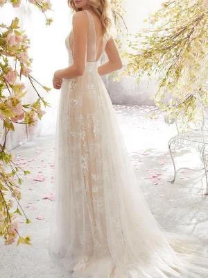 Sexy V Collar Lace Floral Embroidery Maxi Dress Evening Dresses Cozy Open-Back Maxi Dress Sexy V Collar Lace Floral Embroidery Maxi Dress Evening Dresses Cozy Open-Back Maxi Dress