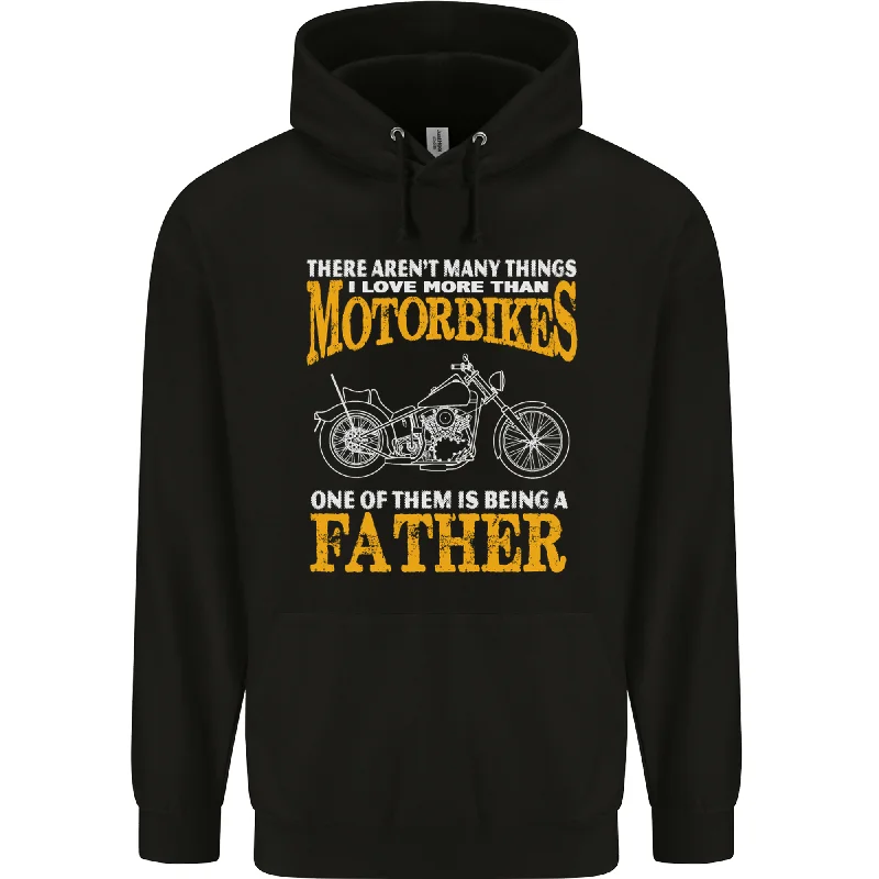 Being a Father Biker Motorcycle Motorbike Mens 80% Cotton Hoodie Hoodie with Mock Neck Collared Structured Being a Father Biker Motorcycle Motorbike Mens 80% Cotton Hoodie Hoodie with Mock Neck Collared Structured