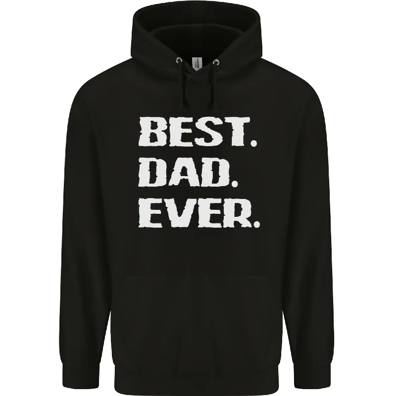 Best Dad Ever Funny Fathers Day Mens 80% Cotton Hoodie Hoodie with Relaxed Fit Easy Casual Best Dad Ever Funny Fathers Day Mens 80% Cotton Hoodie Hoodie with Relaxed Fit Easy Casual