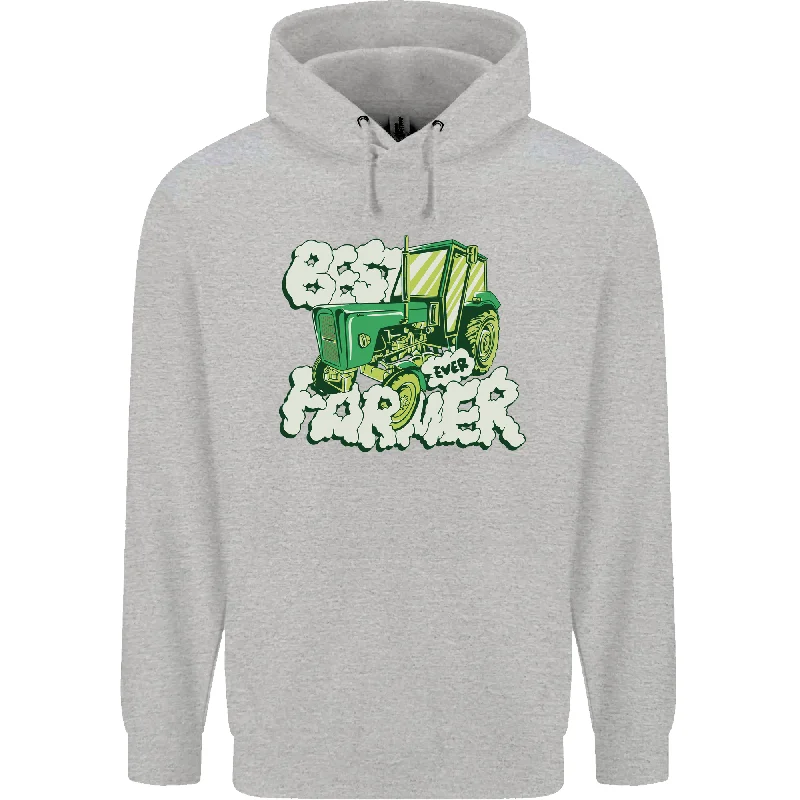 Best Farmer Ever Farming Fathers Day Mens 80% Cotton Hoodie Hoodie with Applique Textured Unique Best Farmer Ever Farming Fathers Day Mens 80% Cotton Hoodie Hoodie with Applique Textured Unique