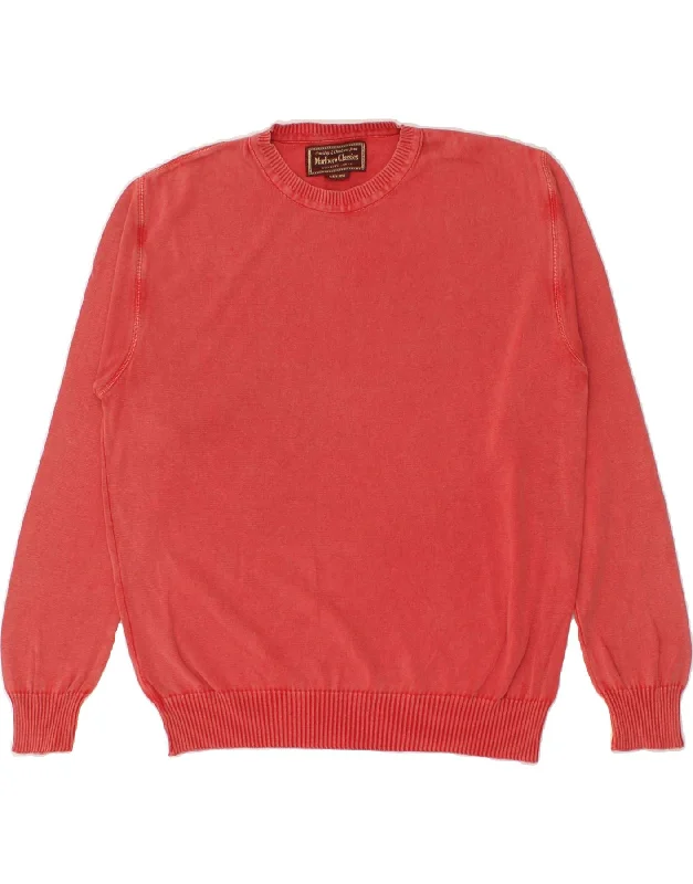 MARLBORO CLASSICS Mens Sweatshirt Jumper Medium Red Cotton Zip Hoodie Drawstring Kangaroo Pocket MARLBORO CLASSICS Mens Sweatshirt Jumper Medium Red Cotton Zip Hoodie Drawstring Kangaroo Pocket