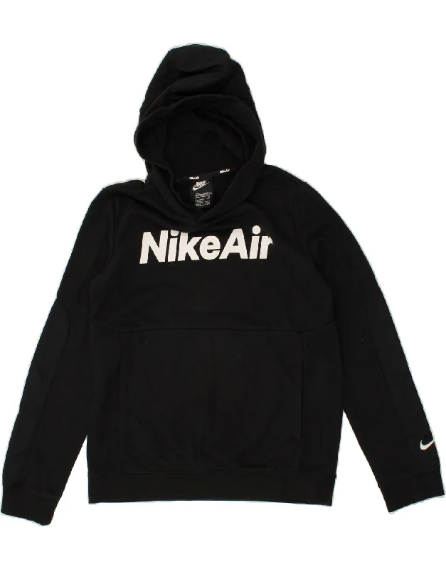 NIKE Boys Standard Fit Graphic Hoodie Jumper 13-14 Years XL Black Cotton Hoodie Crop Top Short Trendy NIKE Boys Standard Fit Graphic Hoodie Jumper 13-14 Years XL Black Cotton Hoodie Crop Top Short Trendy
