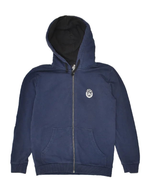 SCORPION BAY Boys Graphic Zip Hoodie Sweater 12-13 Years Large Blue Cotton Hoodie with Back Slit Movement Comfort SCORPION BAY Boys Graphic Zip Hoodie Sweater 12-13 Years Large Blue Cotton Hoodie with Back Slit Movement Comfort