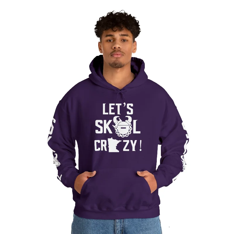 Unisex Heavy Blend™ Hooded Sweatshirt - Let's go Crazy! + Original (Sleeves) Hoodie with Toggle Buttons Decorative Unique Unisex Heavy Blend™ Hooded Sweatshirt - Let's go Crazy! + Original (Sleeves) Hoodie with Toggle Buttons Decorative Unique