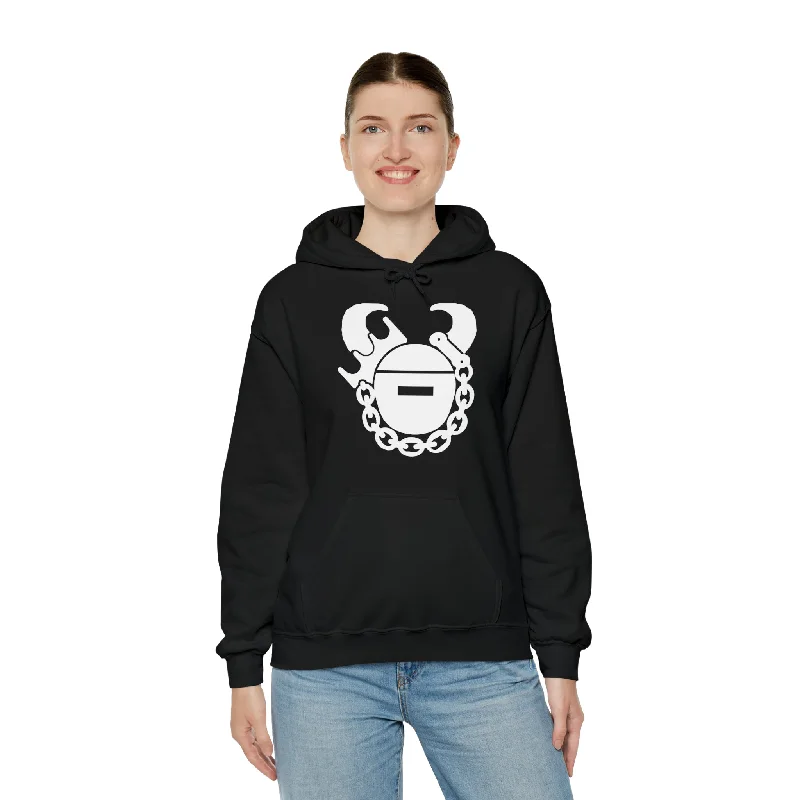 Unisex Heavy Blend™ Hoodie - Game Day Helmet Hoodie with Batwing Sleeves Loose Dramatic Unisex Heavy Blend™ Hoodie - Game Day Helmet Hoodie with Batwing Sleeves Loose Dramatic