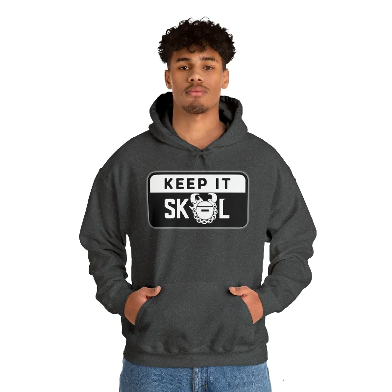 Unisex Heavy Blend™ Hoodie - Keep it Simple (Framed) Hoodie with Longline Fit Extended Stylish Unisex Heavy Blend™ Hoodie - Keep it Simple (Framed) Hoodie with Longline Fit Extended Stylish