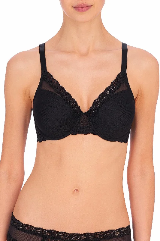 NATORI 741299 FEATHERS FULL FIGURE CONTOUR UNDERWIRE BRA Smooth Push-Up Bra